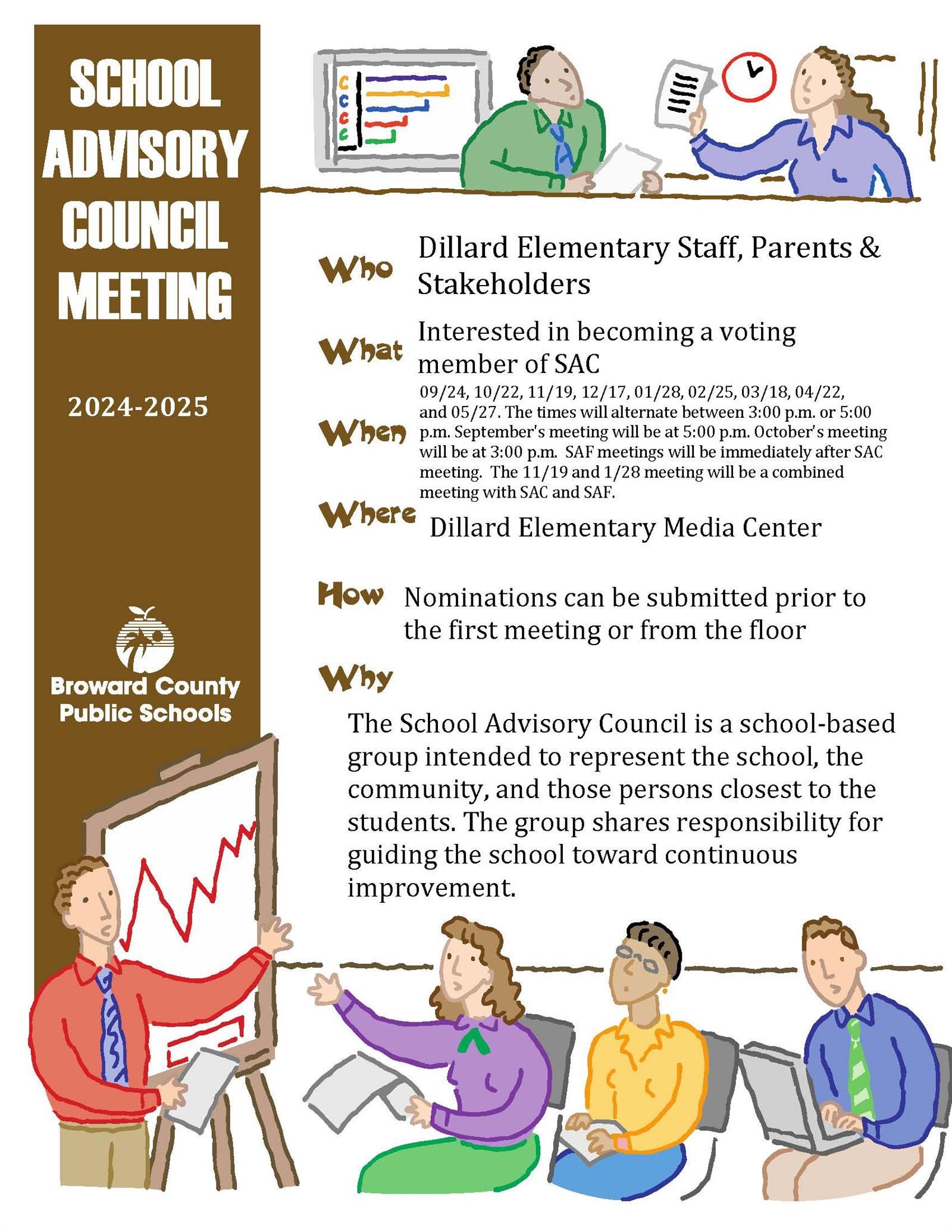  Dillard Elem. SAC Meeting 